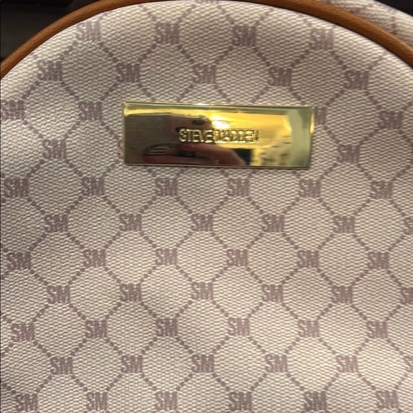 Steve Madden monogrammed mini backpack NWOT - Picture 2 of 8